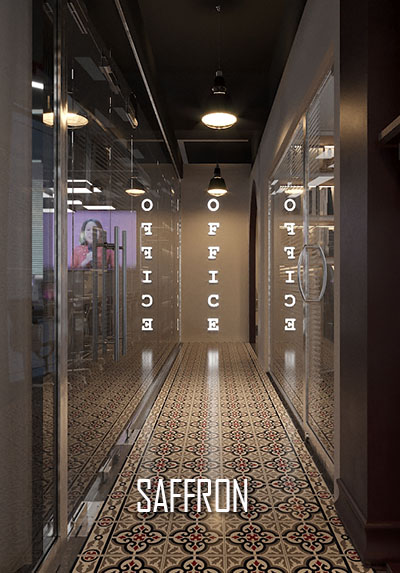  Thiết kế nội thất văn phòng Safron cao cấp