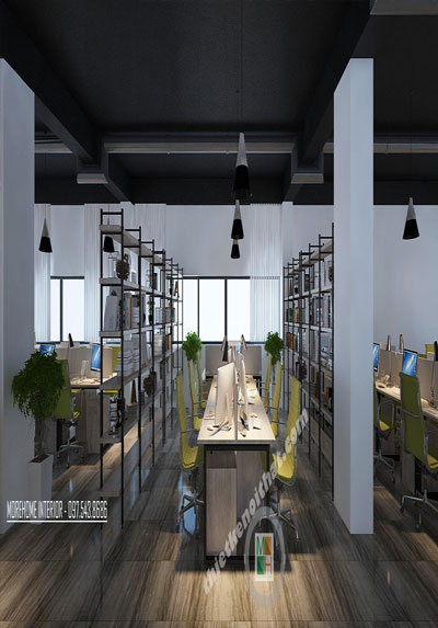  Thiết kế thi công nội thất văn phòng hiện đại cao cấp công ty VCC